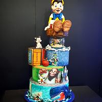 Pinocchio cake Pinocchio cake