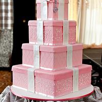 PInk Tiffany Cake