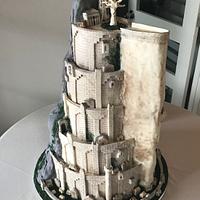 Minas Tirith Wedding Cake