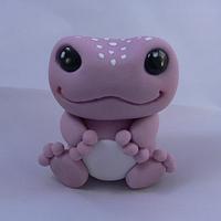 Baby frog cake topper