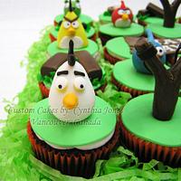 Angry Birds Cupcakes