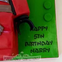 Harry - Red Ninjago Birthday Cake