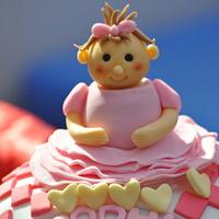 Sophia's Picnic with Teddy Birthday Cake