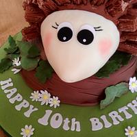 Hedgehog birthday cake! 