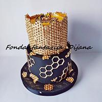 Honeycomb cake 