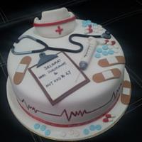 Medical Theme Cake