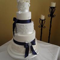 Pearl Wedding Cake.