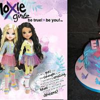 Moxie girlz ballerina birthday cake