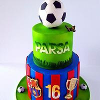 Barcelona cake