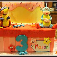 Dora the Explorer Birthday cake