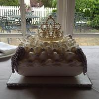 Princess Pillow Cake with Edible Tiara!