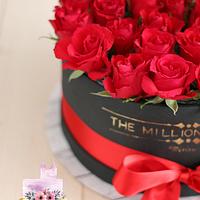 THE MILION ROSES CAKE