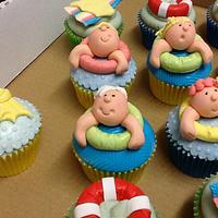 Little Swimmers Cupcakes