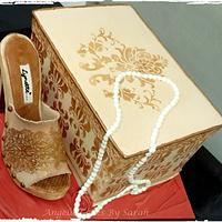 Shoe and Box Cake
