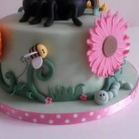 Bug themed cake!