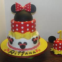 Minnie Mouse 1st birthday