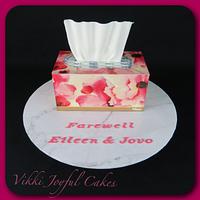 Tissue box cake
