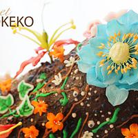 Fairy Flower Cake Details