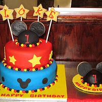 Mickey Mouse First Birthday