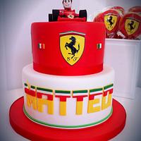 Ferrari F1 Cake