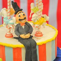 Carnival themed cake