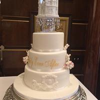 cindirella wedding cake