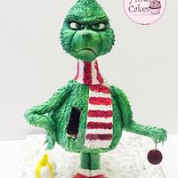 The Grinch 3D Cake🎄🧣