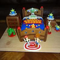 Toy Story Bed Cake