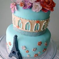 Paris Cake For Mom