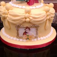 Belle Birthday cake