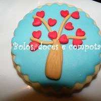 St Valentine's cookies