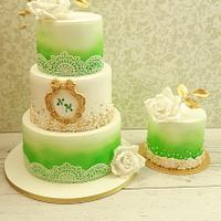 Nuray's wedding cake