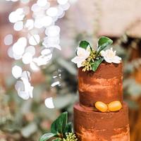 Chocolate-Orange wintery wedding