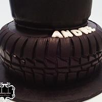 Tyre cake