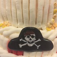 Pirate Smash Cake