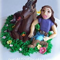 Animal lover cake