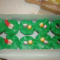 christmas cupcakes