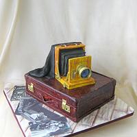 Retro Camera cake