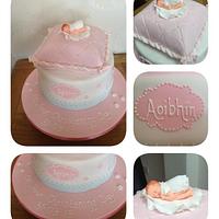 Aoibhín's Christening Cake