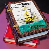 Pirate Book Cake
