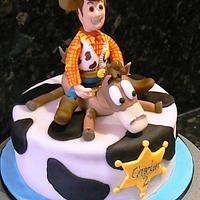 Woody & Bullseye cake