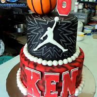 Air Jordan Bday cake