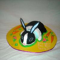 Rabbit Birthday cake
