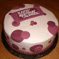 Happy Birthday Cake for Val
