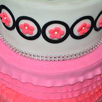 Birthday cake for a lil gymnast!!