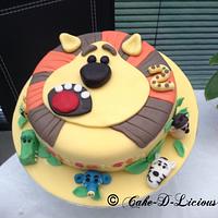 Raa Raa Birthday Cake