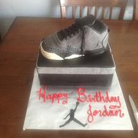 Air Jordan shoe cake