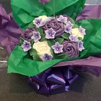 purple bouquet