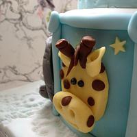 Blue For A Boy! Baby Shower Cake