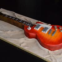 My Gibson Les Paul Guitar Cake